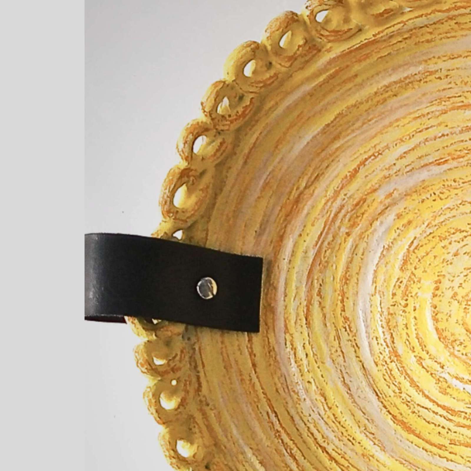 Bandeja Texturizada Amarela