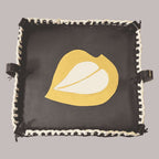 Bandeja Com Trançado Marrom