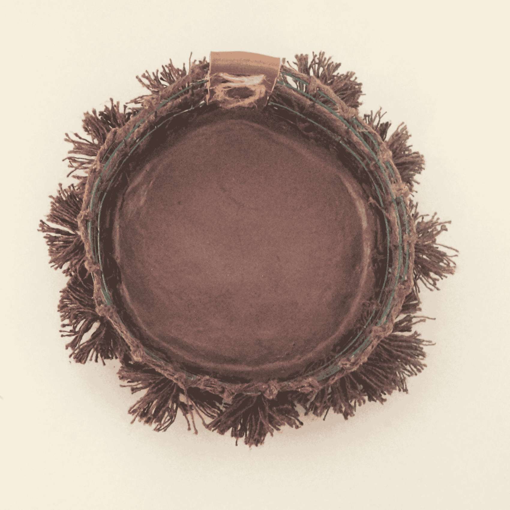 Cesto Aramado Marrom