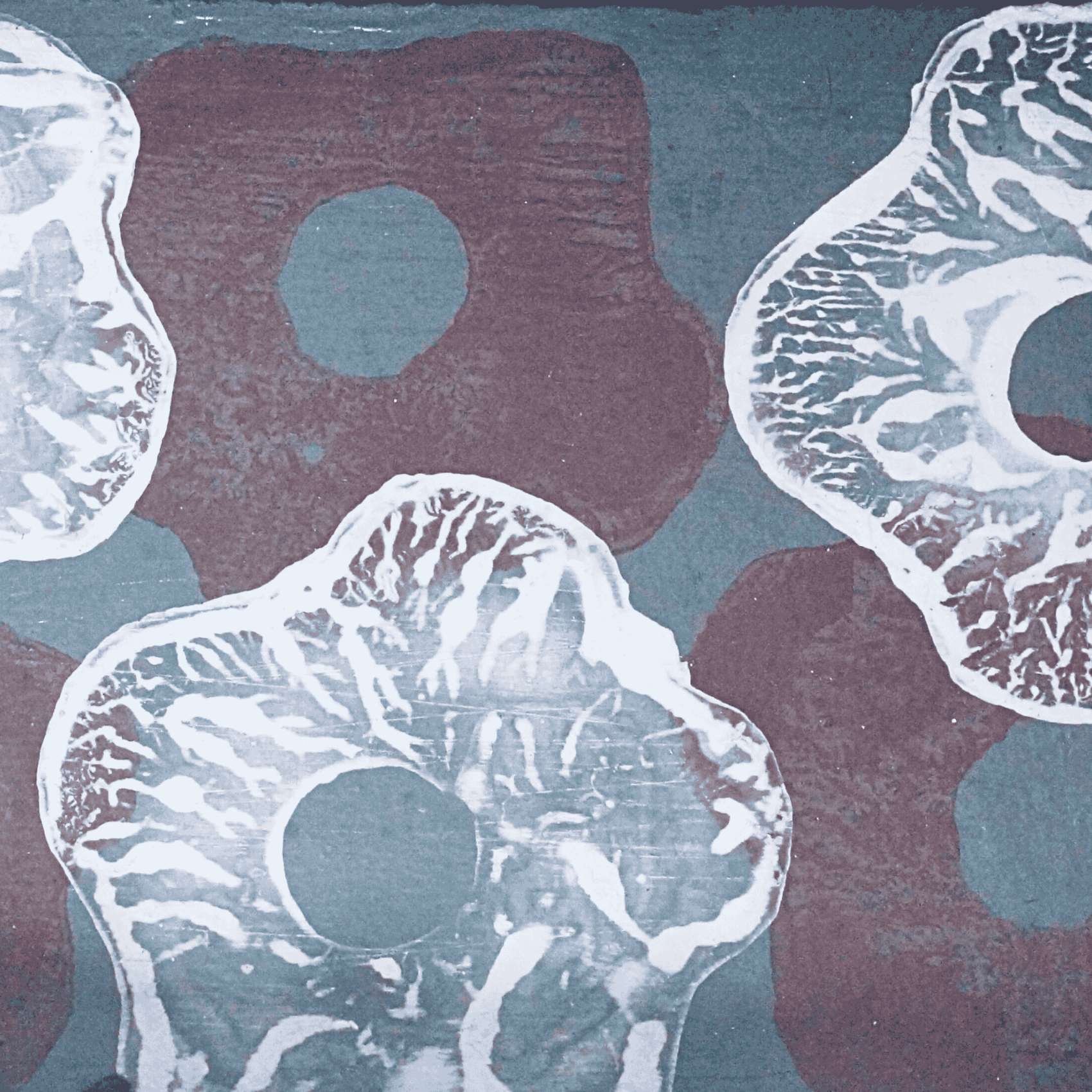 Cesto Organizador Com Estampa Floral