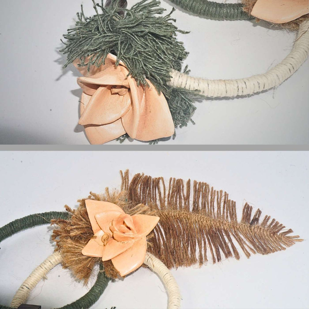 Colar Decorativo de Mesa Orquídea