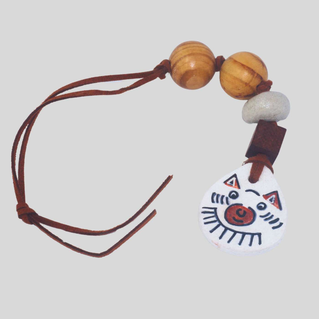 Colar De Mesa Cara De Bicho