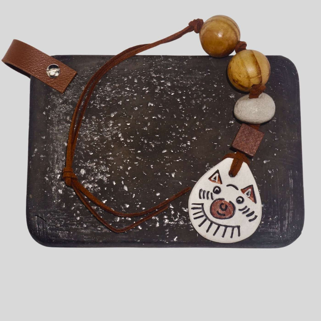 Colar De Mesa Cara De Bicho