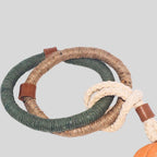 Colar De Mesa Rosa De Cerâmica