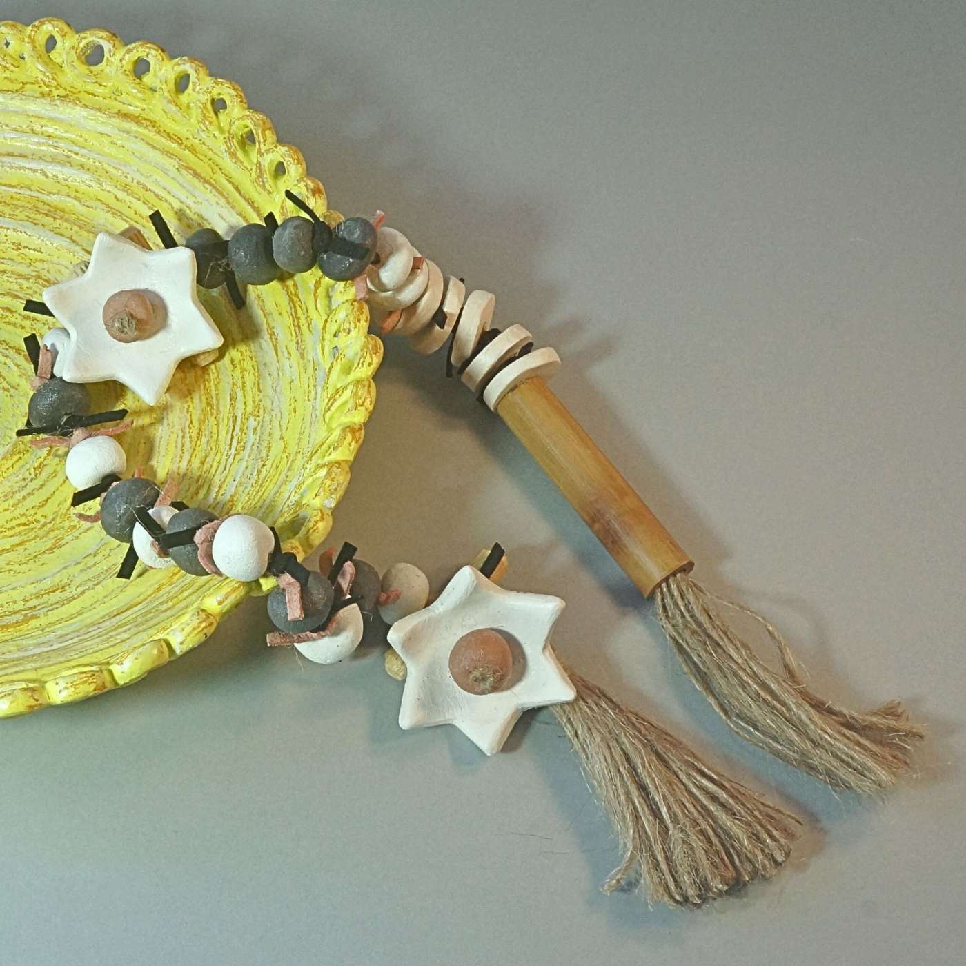 Colar De Mesa Rústico Estrela