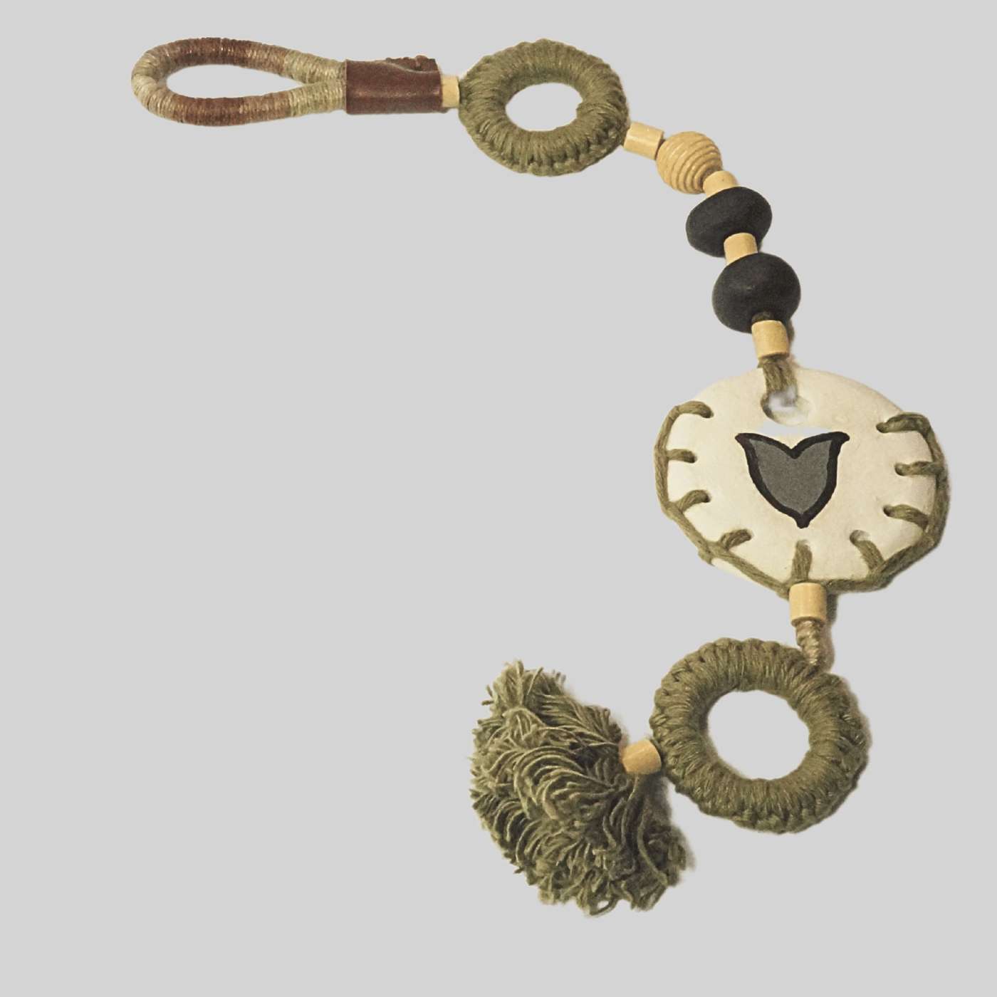 Colar De Mesa Rústico Natural