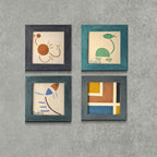 Quadro Texturizado Figura De Peixe