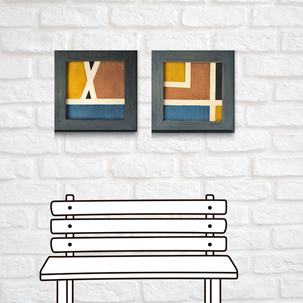 Quadro Texturizado Abstrato