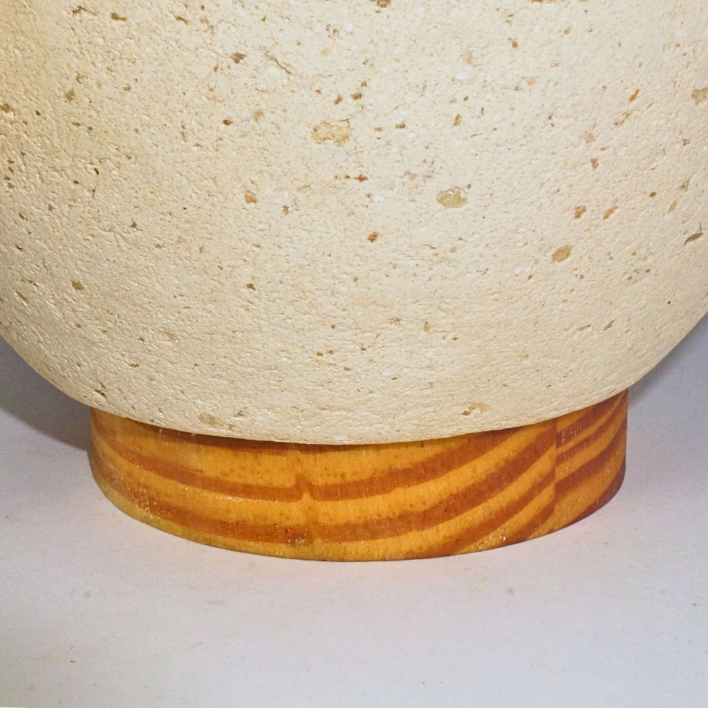 Cachepot Decorativo Boho Granilite Bege