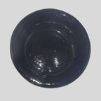 Castiçal Decorativo Preto Com Juta