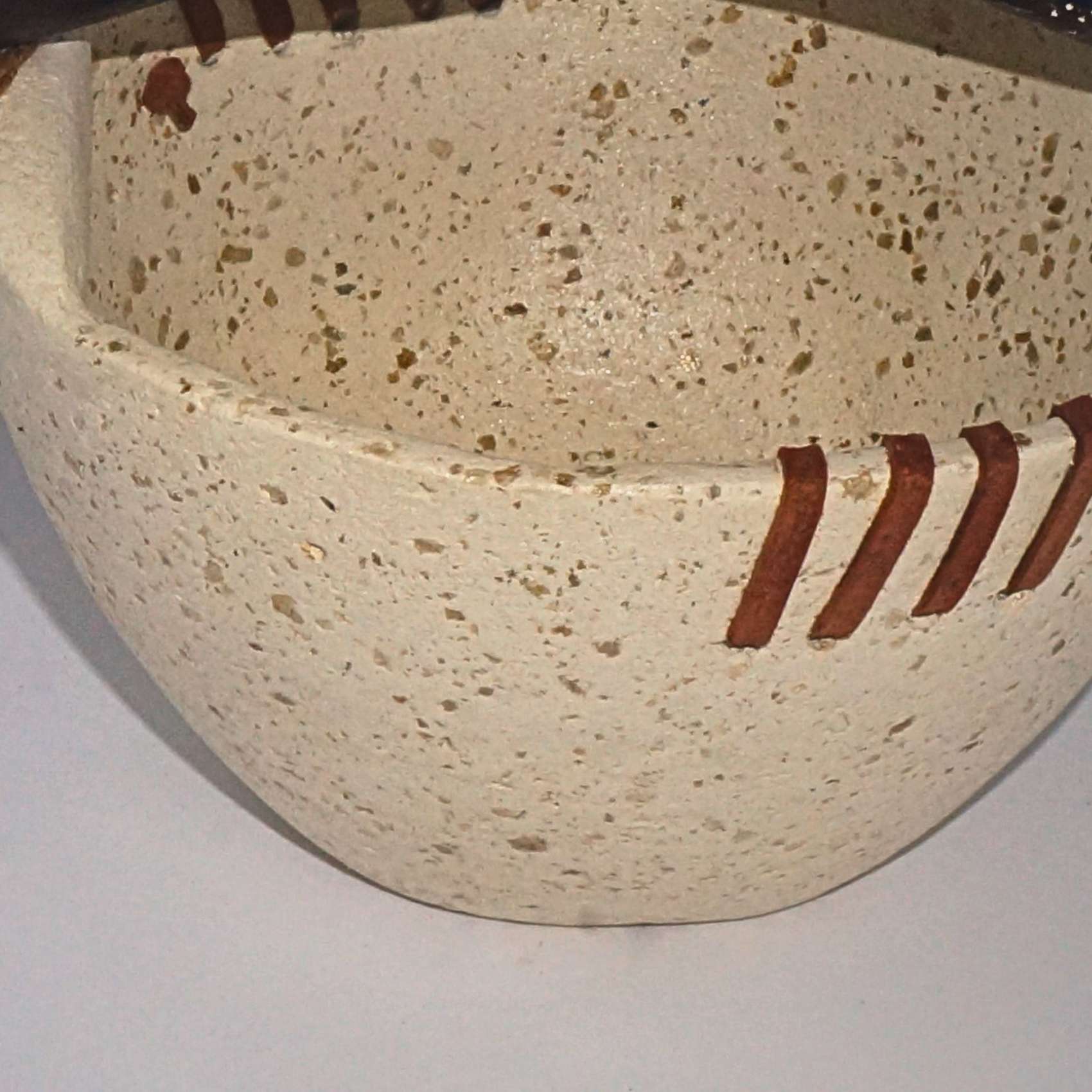 Cachepot Granilite Bege Rústico