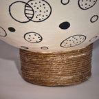 Vaso Decorativo Tulipa Com Grafismos