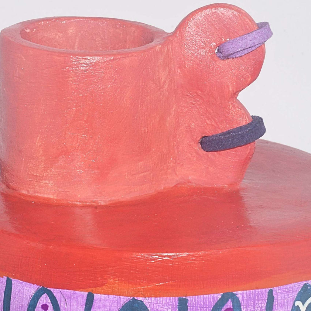 Vaso Com Bojo E Estampa