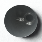 Vaso Grafite Com Alça Lateral