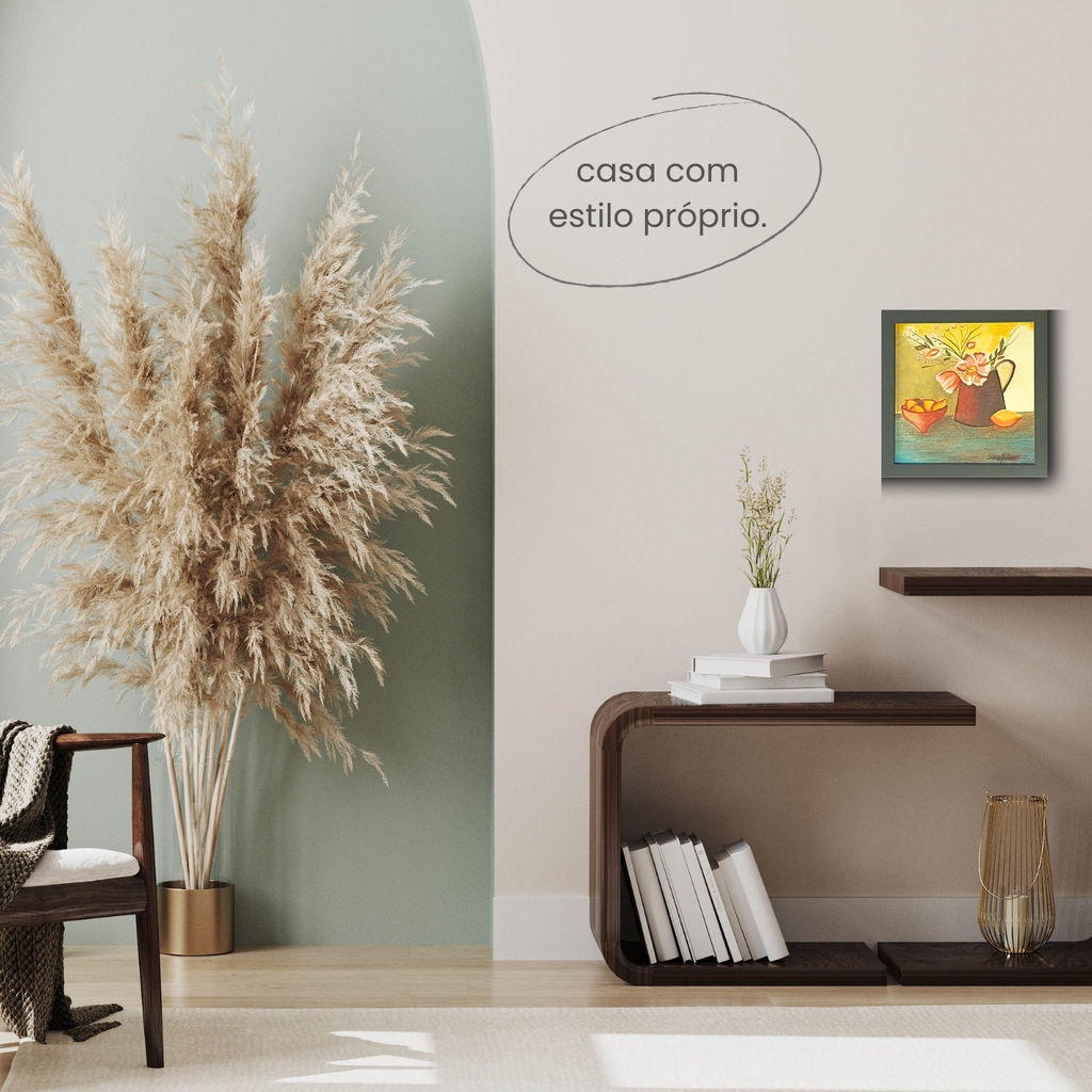 Quadro Decorativo Aquarela Outono