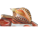 Máscara Decorativa de Parede Deusa Vesta – Elemento Fogo