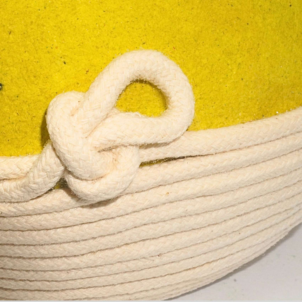 Vaso Decorativo Com Bojo E Trançado