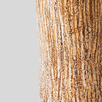 Vaso Tubo Texturizado Ocre