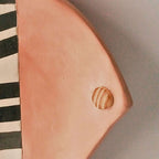 Prato Abstrato Decorativo Peixe