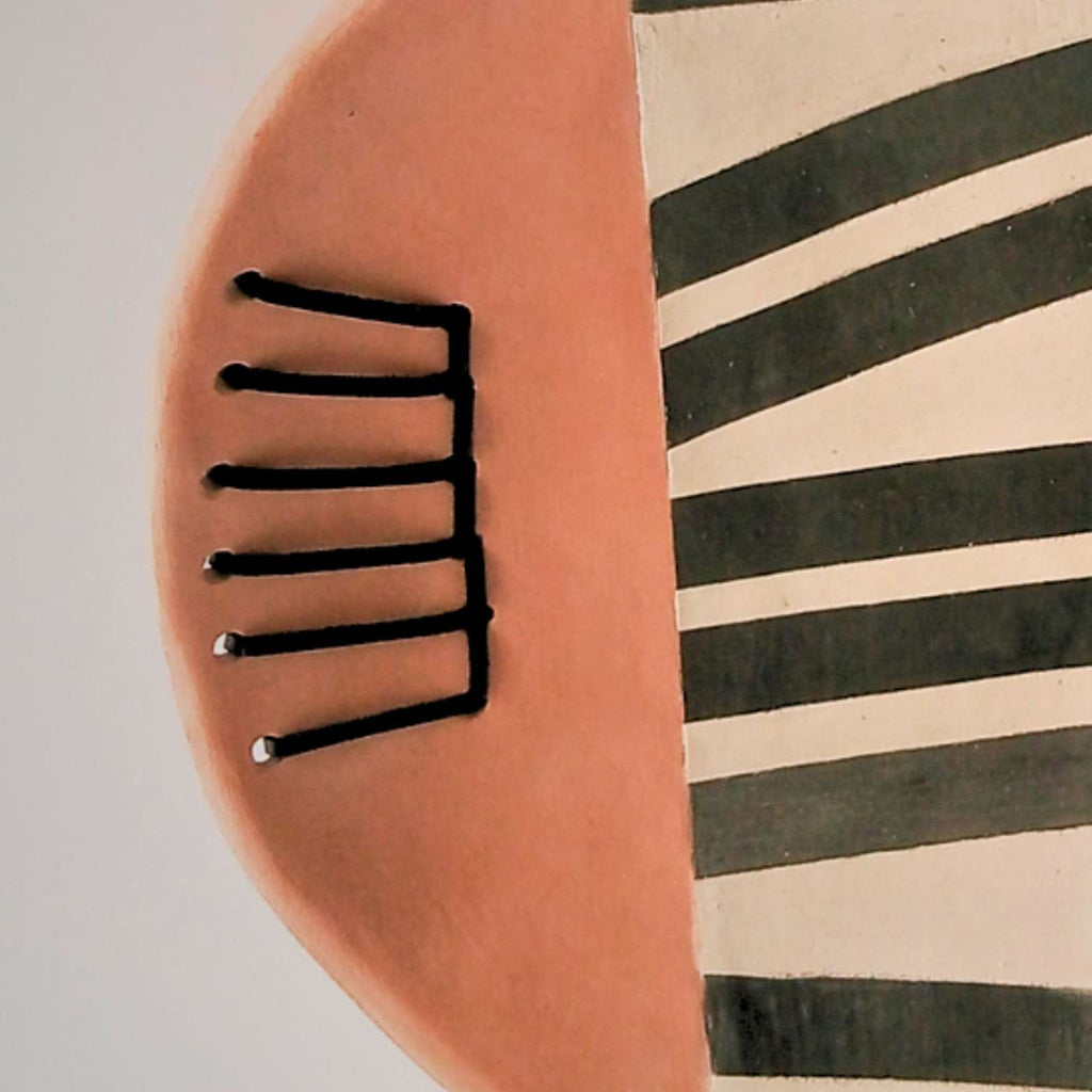 Prato Abstrato Decorativo Peixe