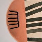 Prato Abstrato Decorativo Peixe