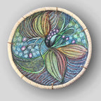 Prato Decorativo Para Parede Floral Orquídea