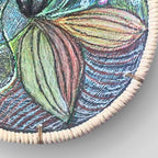 Prato Decorativo Para Parede Floral Orquídea