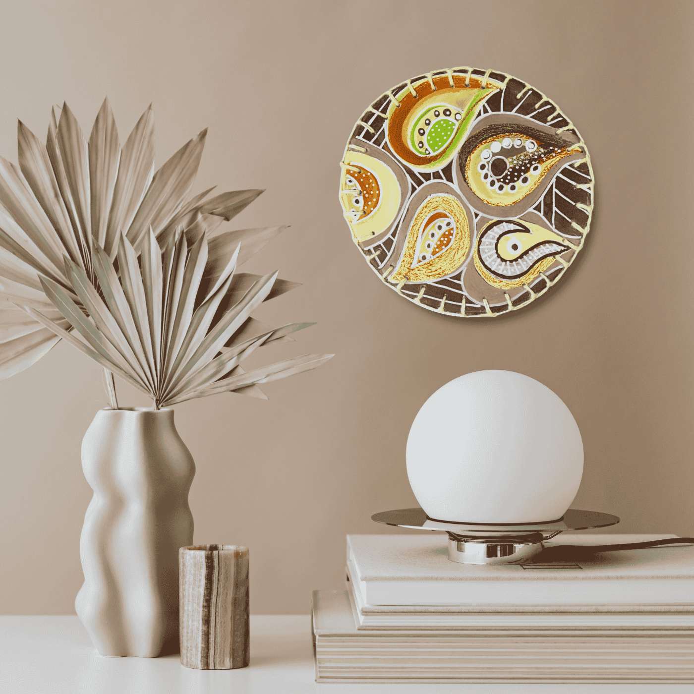 Prato Decorativo De Parede Peras