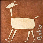 Quadro Texturizado Figura De Animal