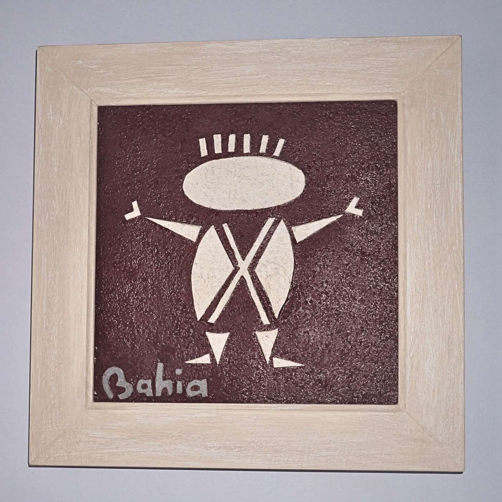 Quadro Texturizado Figura Humana