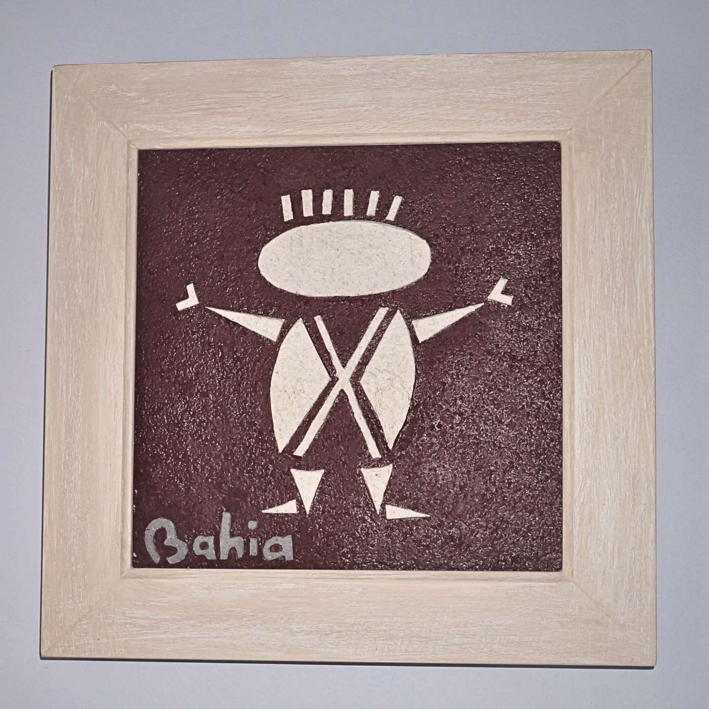 Quadro Texturizado Figura Humana