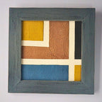 Quadro Texturizado Figura Geométrica