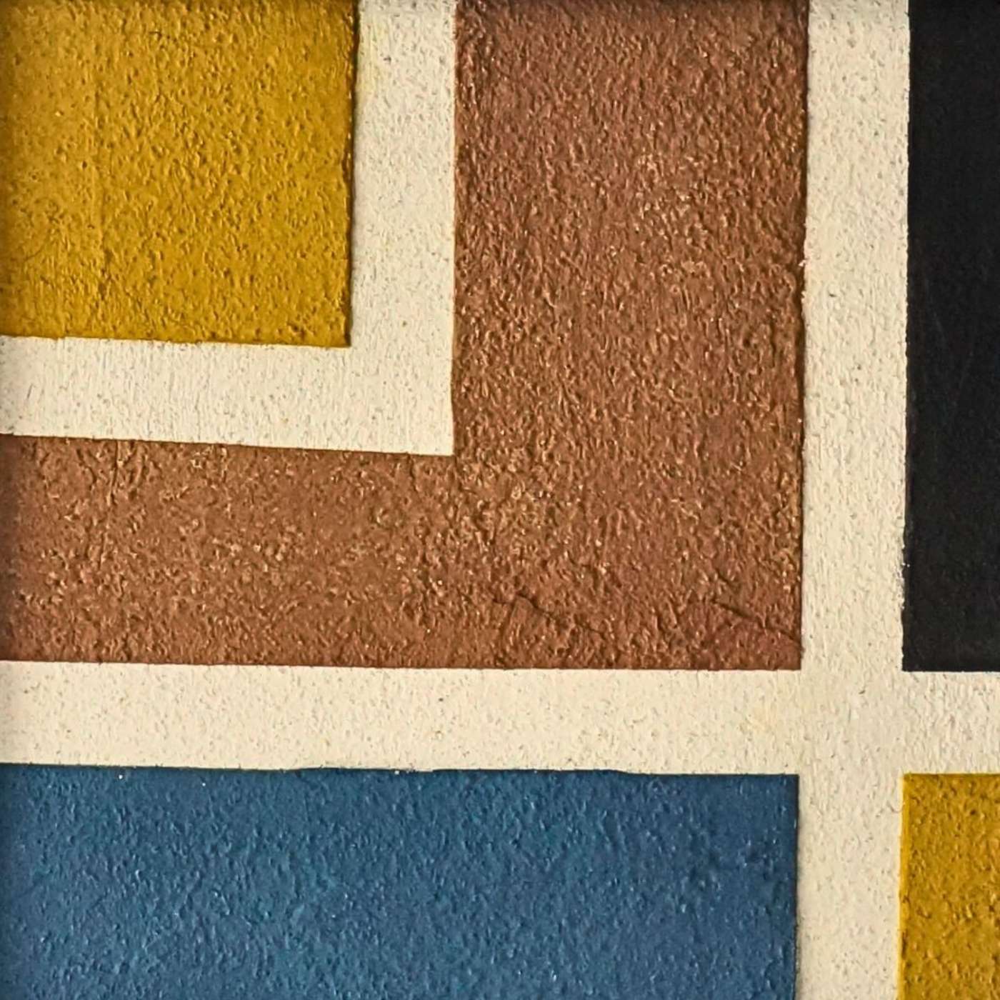 Quadro Texturizado Figura Geométrica