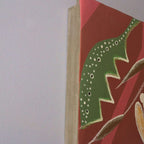 Placa Decorativa  Abstrata De Parede Floral