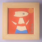 Quadro Decorativo Figura Abstrata Pássaro