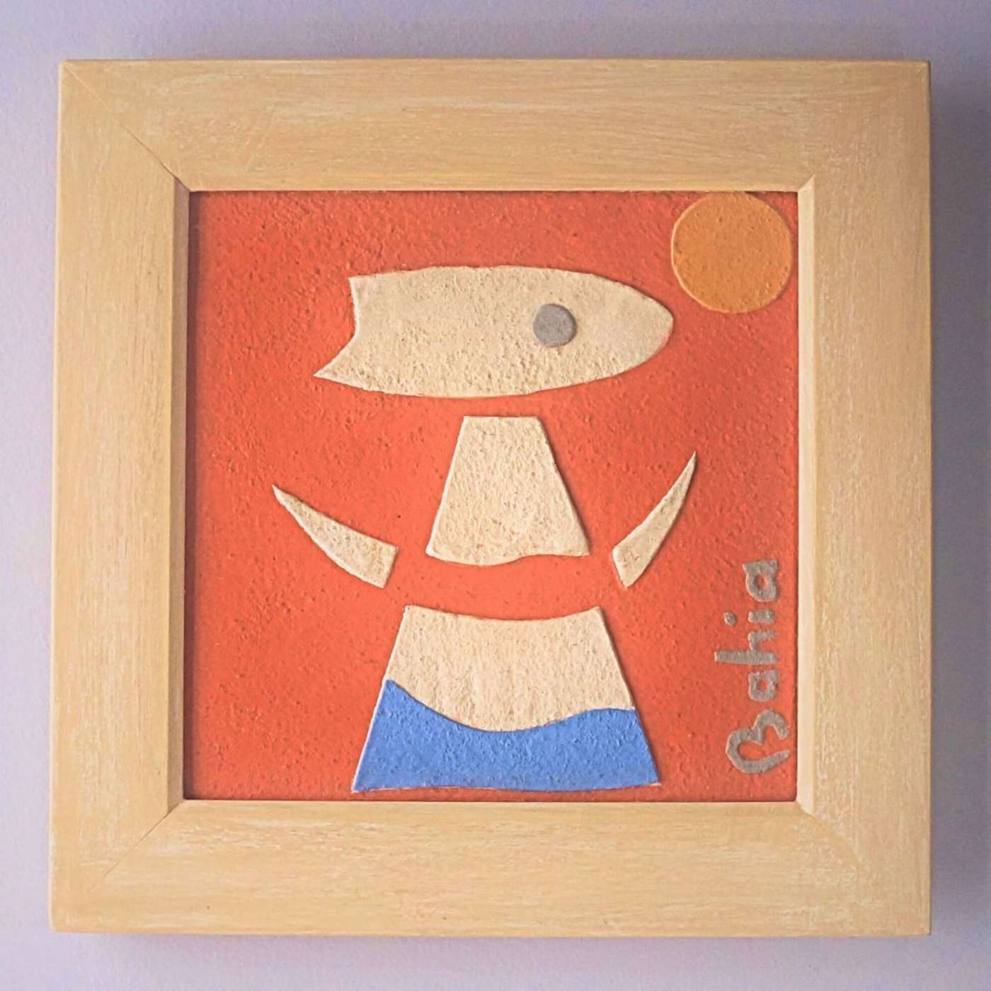 Quadro Decorativo Figura Abstrata Pássaro
