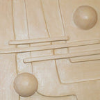 Kit Abstrato Em Relevo