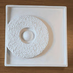 Kit De Quadros Geométricos Em Relevo Nude