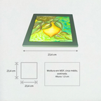 Quadro Decorativo Aquarela Limão Siciliano