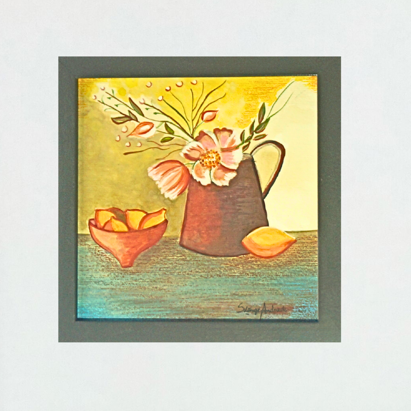 Quadro Decorativo Aquarela Outono